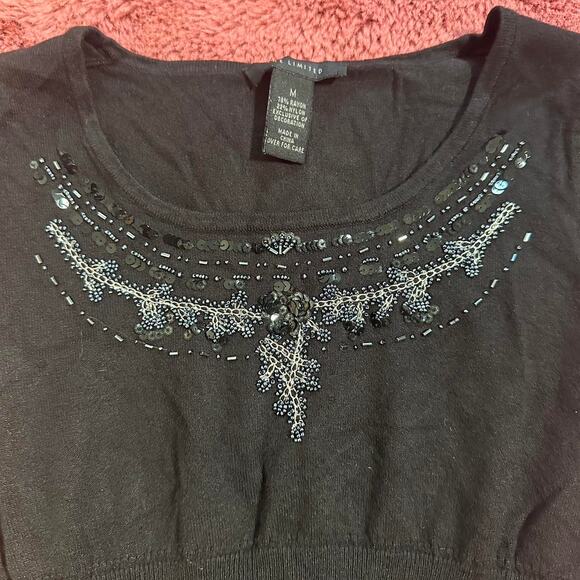 y2k the limited beaded knit sweater top - Picture 5 of 6